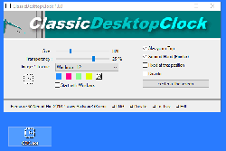 Klassische Desktopuhr fr alle Windows OS