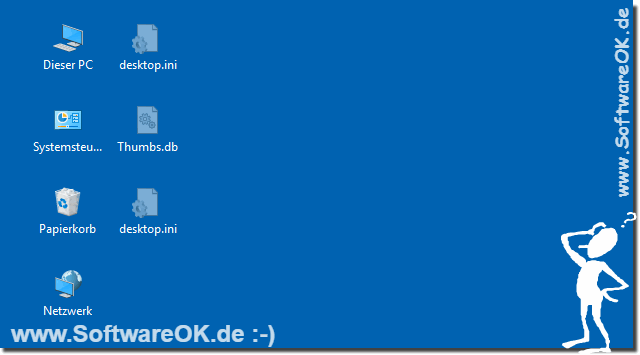 Durchsichtige Symbole Windows Desktop!