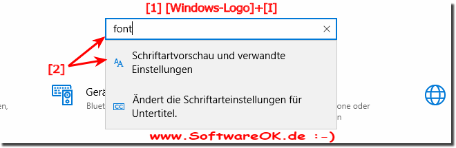 Installieren Sie Schriftarten ber Microsoft Store!