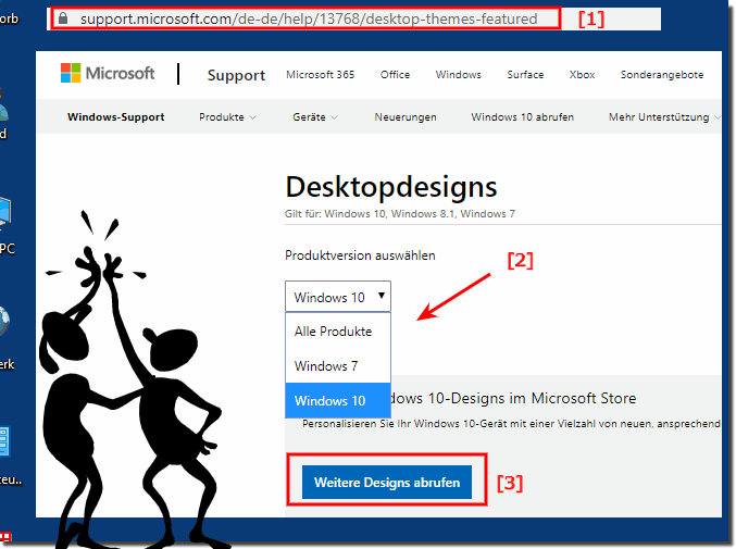 Desktopdesigns Windows 10, Windows 8.1, Windows 7!