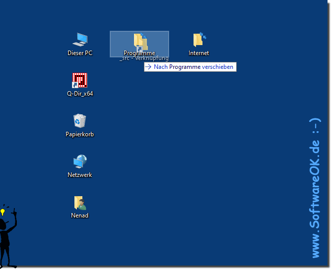 Die Desktop Symbole unter Windows 10 organisieren!