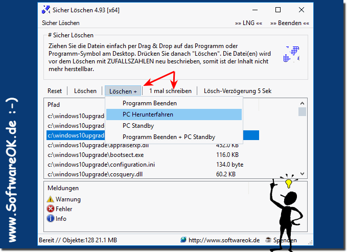 Download Kostenlos Dateien sicher lschen unter Windows!