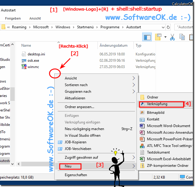 Bildschirmtastatur automatisch beim Login starten unter Windows 10!