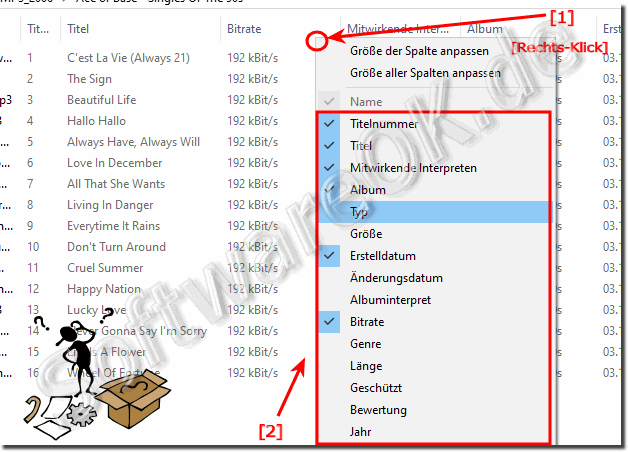 Hinzufügen und Beibehalten von benutzerdefinierten Spalten im Datei-Explorer!