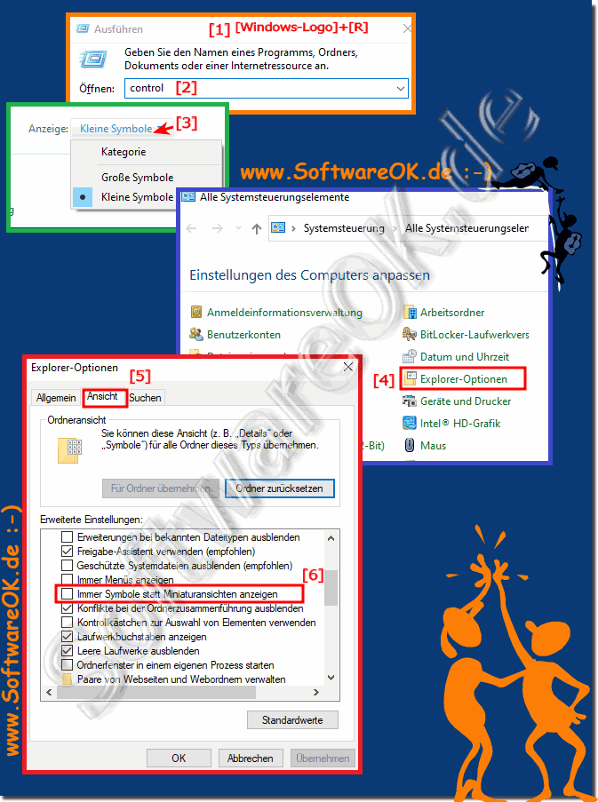 Miniatur Bilder werden im Datei-Explorer nicht angezeigt!