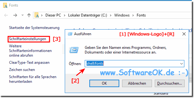 System Schrift Reset unter Windows!