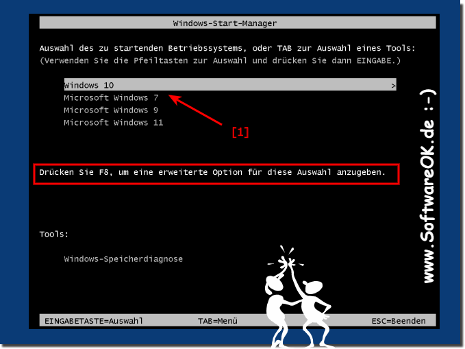 Boot-Loader Windows 10 umstellen!