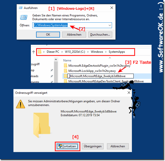 Den Microsoft Edge deinstallieren / Blockieren!