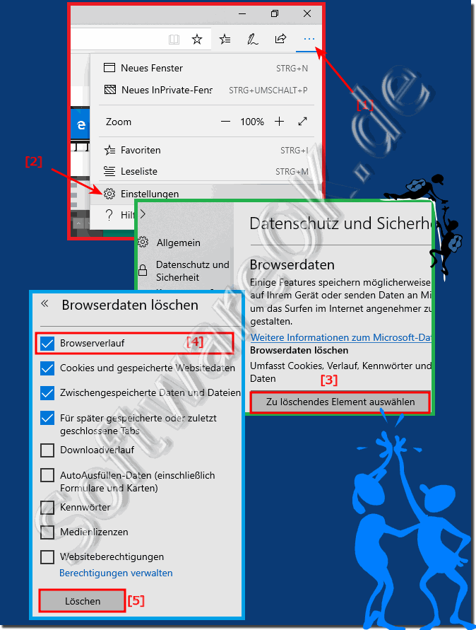 Microsoft Edge Browser-Cache lehren (Bereinigen)!