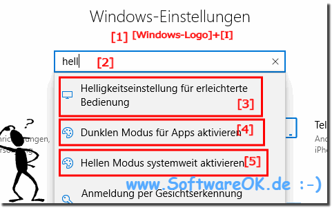 Hellichkeiteinschtellung unter Windows 10!