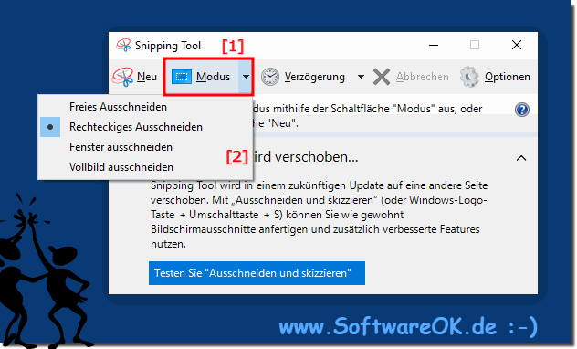 Snipping Tool unter Windows 10 verwenden!