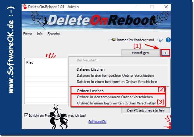 So lschen Sie eine gesperrten Ordner oder Datei in Windows 10!