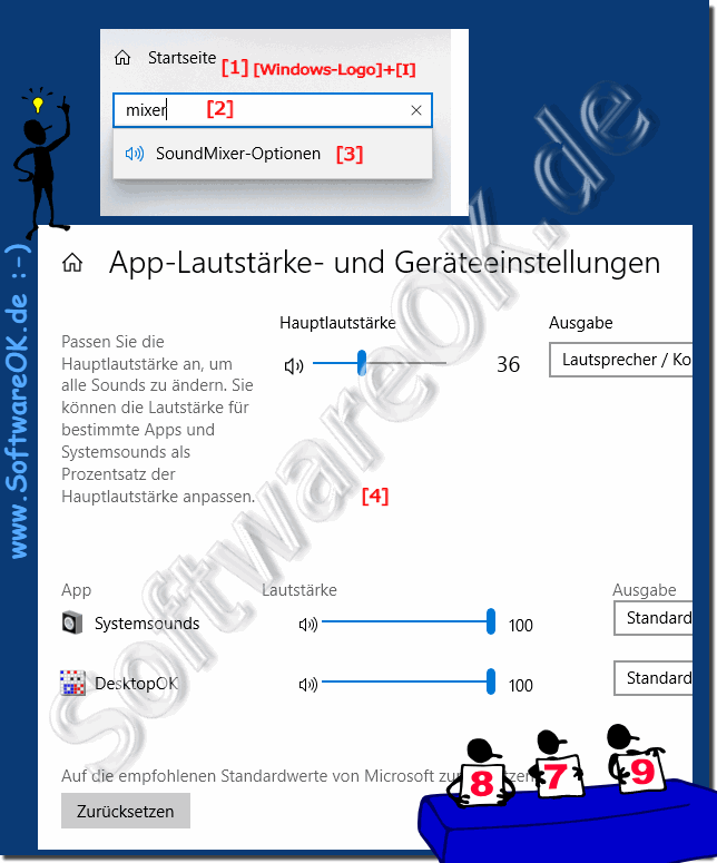 APP Soundeinstellungen auf Windows 10!