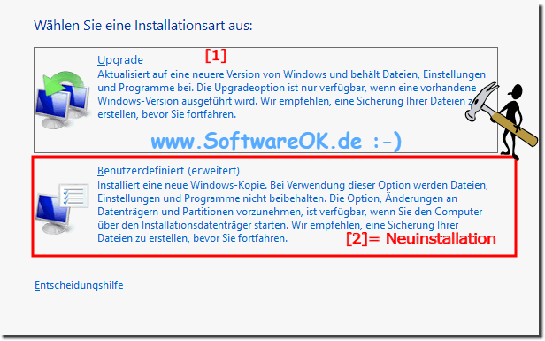 Zurck zu Windows 7, 8.1 von Windows 10, aber wie?