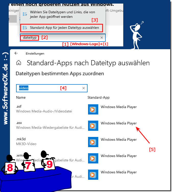 Datei-Typ festlegen in Windows 11 fr APPs und Andwendungen!