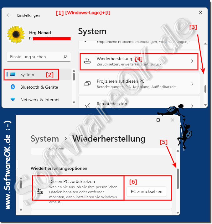 Einfach Reset von Windows 11!