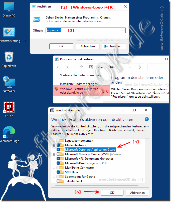 Bei Windows 11 den Anwendungsschutz durch Defender aktivieren!