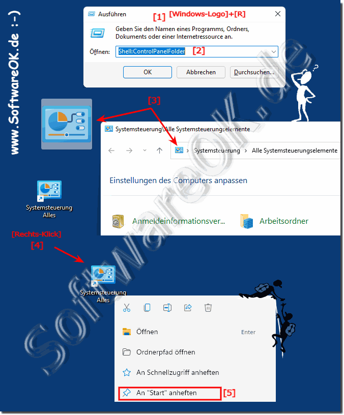 Systemsteuerung Alle Systemsteuerungselemente Verknpfung Windows 11! 