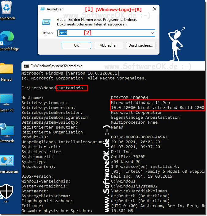 Systeminfo in Windows 11 um wichtige Informationen zu sehen!