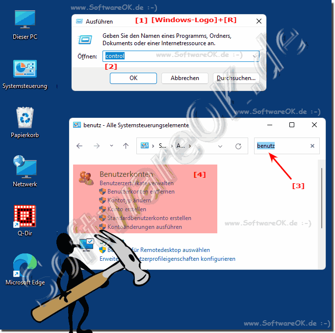 Klassische Benutzer Verwaltung in Windows 11?