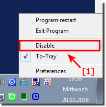 Disable Quick Text Paste via Task-Bar Tray Menu!!