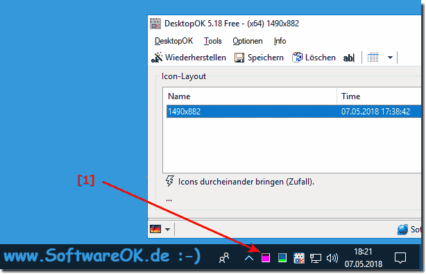 Windows CPU, Arbeitsspeicher Auslastung im Info-bereich sehen!