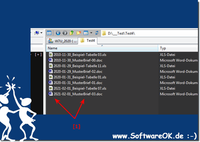 Datei Sortierung Chronologisch selber beeinflussen in den Explorer Ansichten!