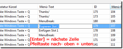 Besser Editierbare Men-Beschriftung bei Befehlen!