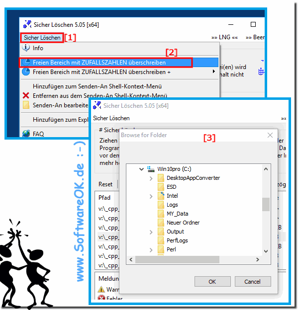 Programm zum sicheren lschen von Speicherkarten!