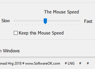 Halte-die-Maus-Geschwindigkeit Funktion!