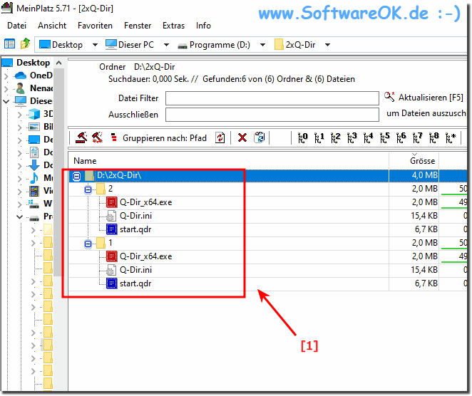 Quad-Explorer mit separaten Einstellungen für diverse Windows Aufgaben!