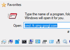 Alternative zum Ausführen Dialog von Windows