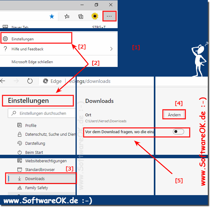 Den Download Ordner im Edge Chromium anpassen oder ndern!