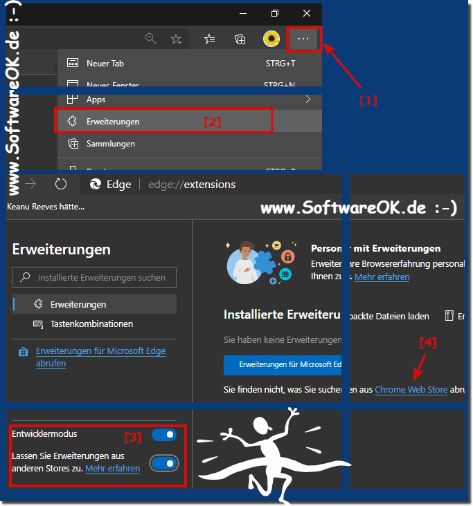 Installieren Sie Chrome-Erweiterungen in Microsoft Edge Chromium!