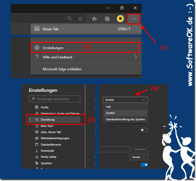 So Aktivieren Sie den Dark Modus in Microsoft Edge Chromium!