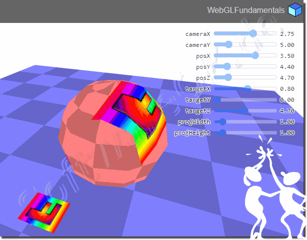 Projektion, mit OpenGL und Berechnungen!