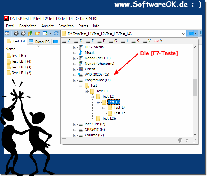 Schneller eine oder mehr ebenen nach oben Navigieren unter allen Windows OS!