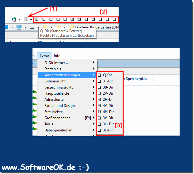 Soll ich 1, 2, 3 oder 4 Datei Explorer verwenden, was ist Besser?