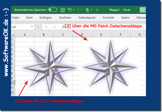 Bild in MS Excel über QTP und über MS Paint Transparenz fehlt in Bild!