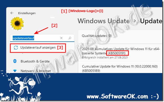 Windows Updates einsehen!