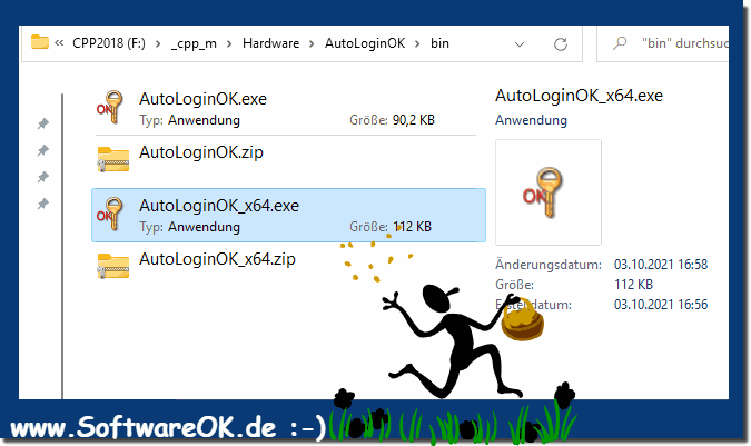 Automatisch Anmelden auf Windows!