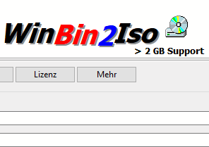 Konvertiert BIN images zu ISO images
