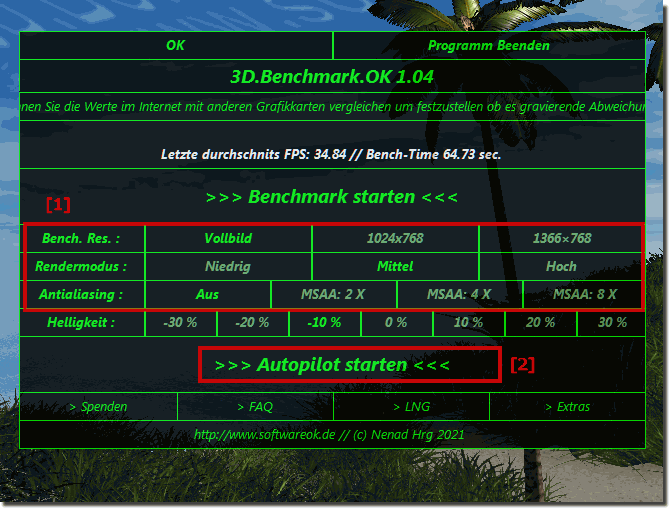 Stress Test der Grafikkarten GPU fr lngere Zeit starten! 