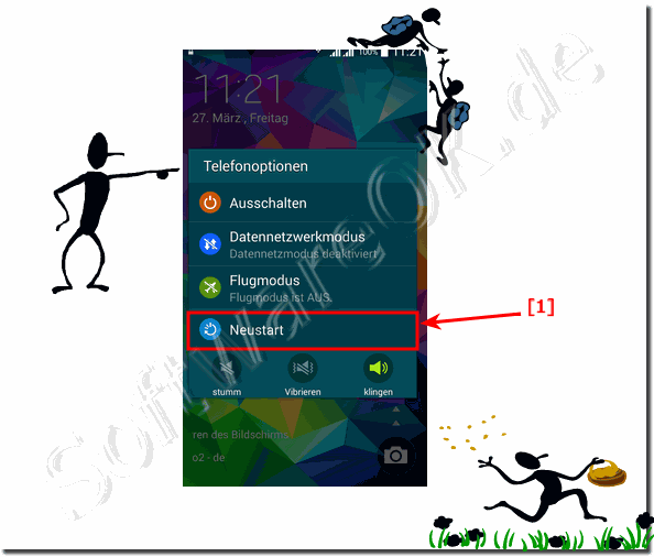 Ausschalten und Neustart am Handy - SmartPhone!