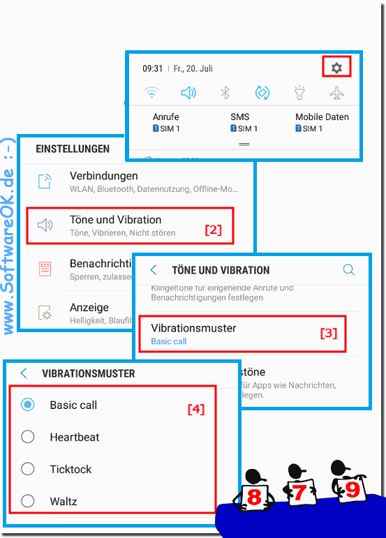 Vibrationsmuster am Handy ndern! 