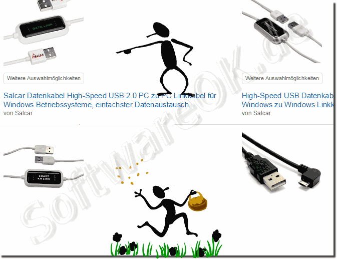 Computer per USB verbinden ohne Netzwerk!