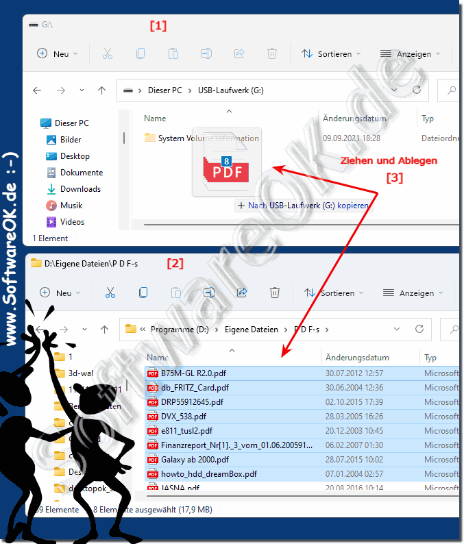 Windows Daten zum Datenaustausch fr Mac OS kopieren!