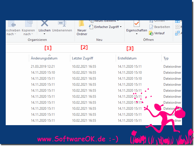 Datum sortieren und bei Neustart lschen lassen!