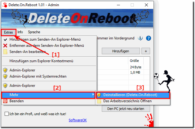 Delete.On.Reboot deinstallieren!