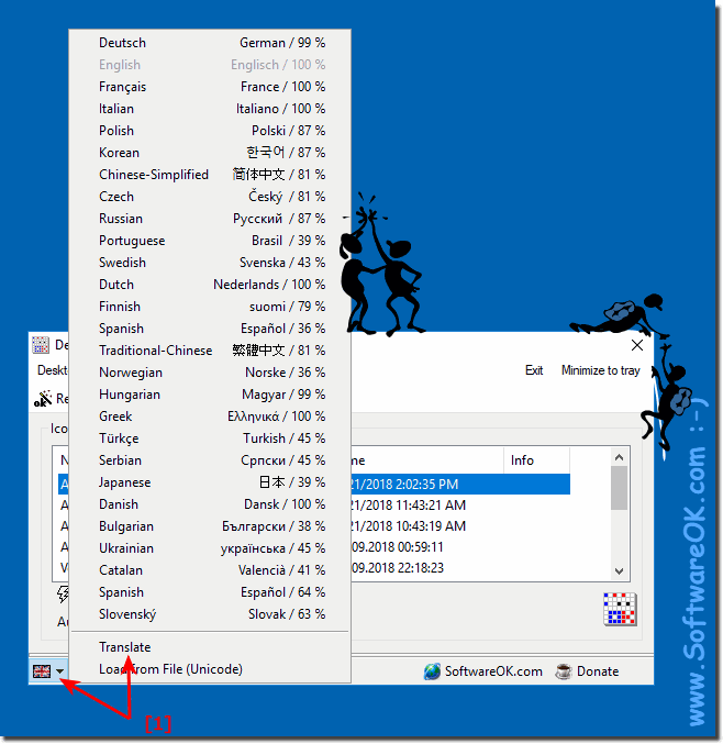 Translate DesktopOK in new Language!